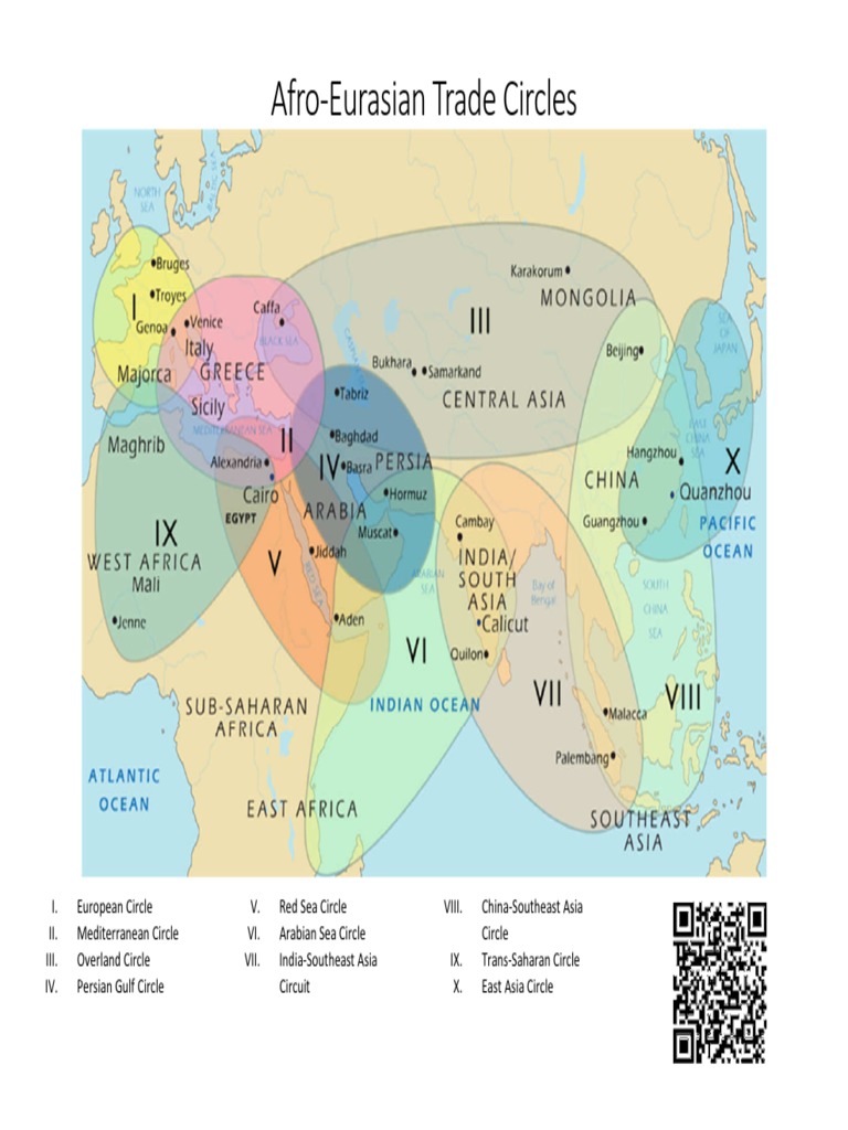 afro eurasia and the americas mediterranean trade